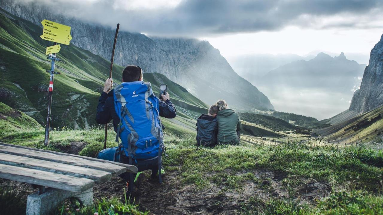 Apartpension Barenwirt Leutasch Buitenkant foto