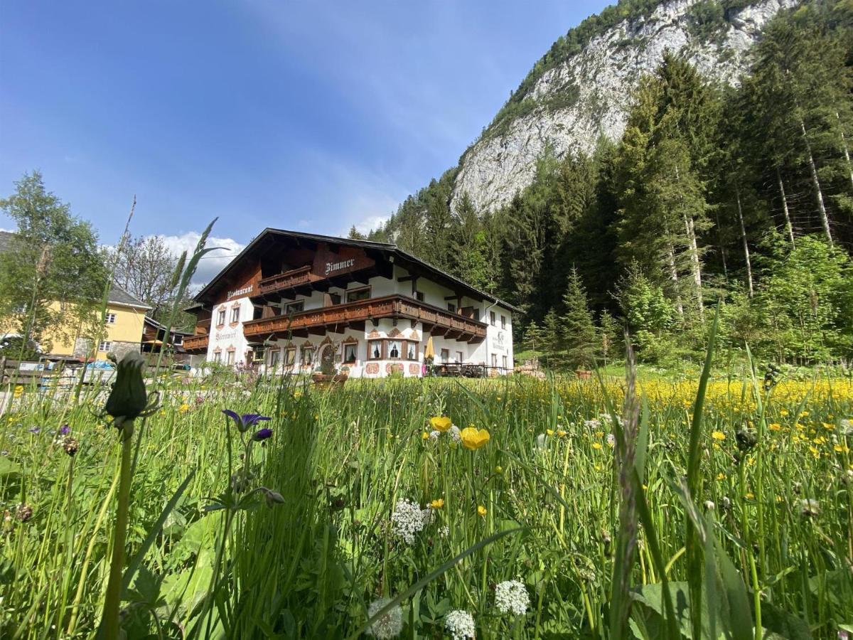 Apartpension Barenwirt Leutasch Buitenkant foto
