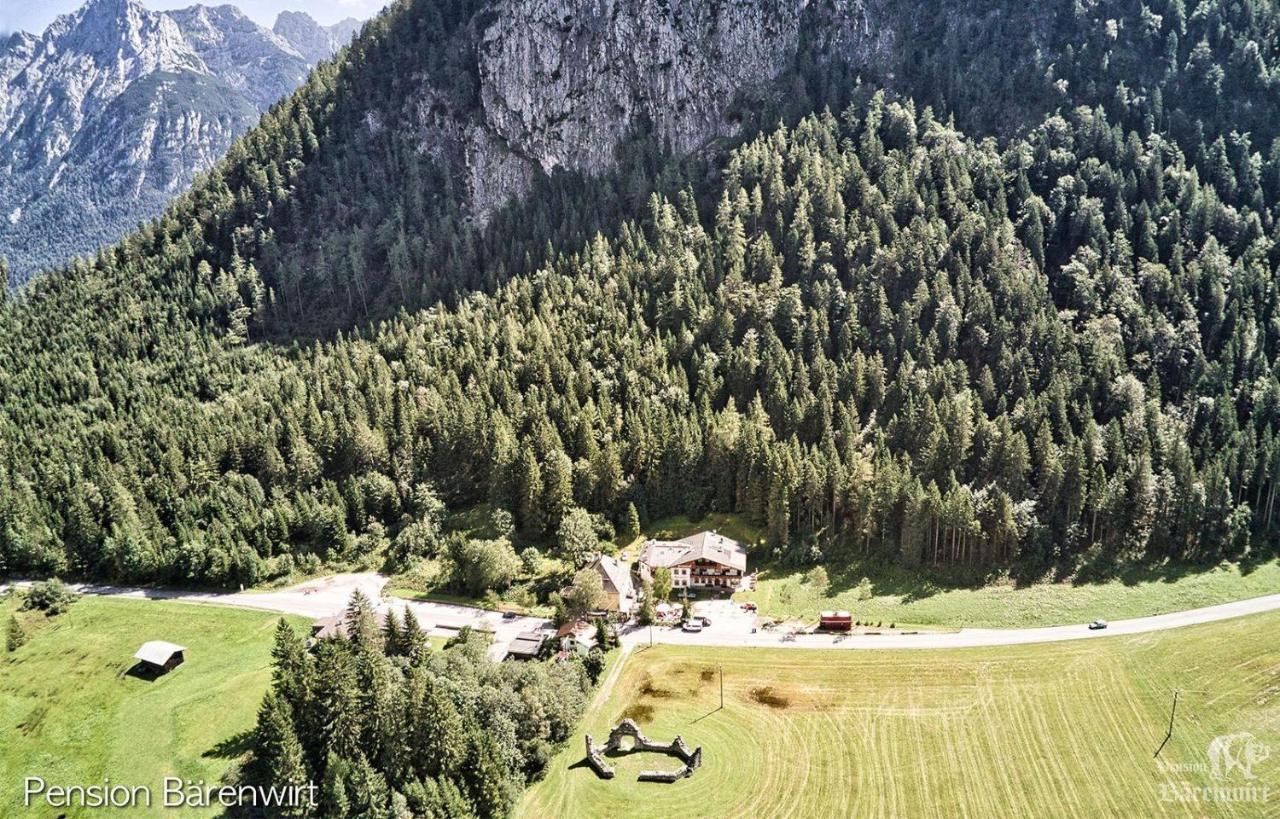 Apartpension Barenwirt Leutasch Buitenkant foto