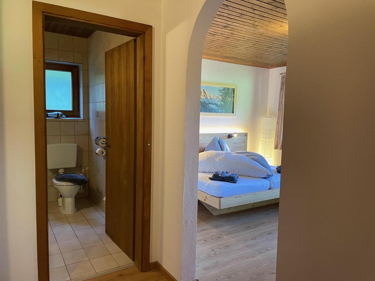 Apartpension Barenwirt Leutasch Buitenkant foto